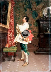 Before a Portrait