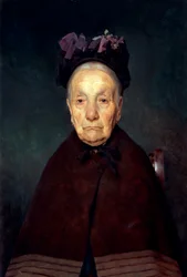 Portrait of old woman
