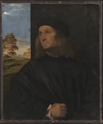 Portrait of the Venetian Painter Giovanni Bellini (?)