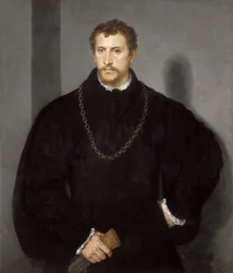 Portrait of a Young Man with Grey Eyes, 1540-1545