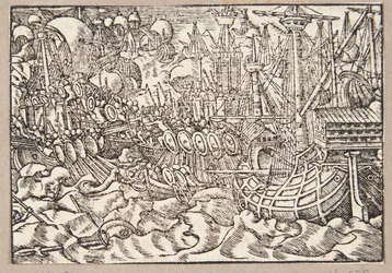 Gaius Duillius Triumphs in a Naval Battle Over the Carthaginians