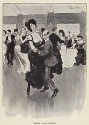 Night Club Scene