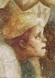Head of the cripple, from St. Peter Healing with his Shadow, c.1427 (detail)