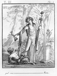 Bacchus with Thyrsus, 1804