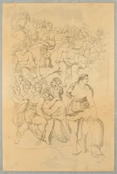 Plate, from The Last Judgment