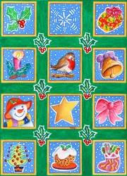 12 Squares for Christmas