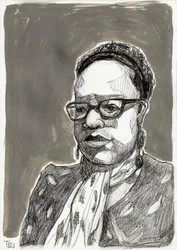 Expressive Woman Portrait