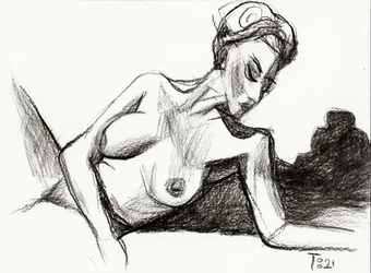 Sensual Nude Sketch