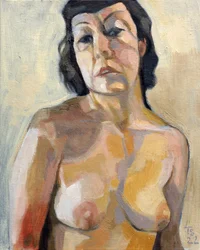 Shadowed Female Portrait