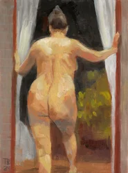 Sunlit Doorway Nude