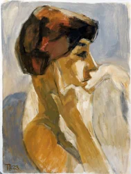 Thoughtful Woman Profile