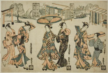 Girls of Fukagawa - A Triptych