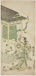 The Actor Segawa Kikunojo I as Katakai in the Play 
