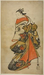 The Actor Fujimura Handayu II as Oiso no Tora