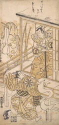 The Actor Sawamura Sojuro I as Sasaki no Saburo, ca. 1741