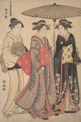 Dancers of Tachibana Street, 1742-1815