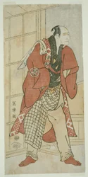 The Actor Nakajima Wadaemon as Migawari no Jizo, the Master of the House, from Inamuragasaki in Kamakura