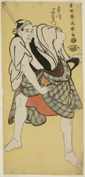 The Actor Ichikawa Tomiemon as Inokuma Monbei