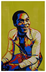 Joyful Pop Art Man