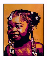 Smiling African Child