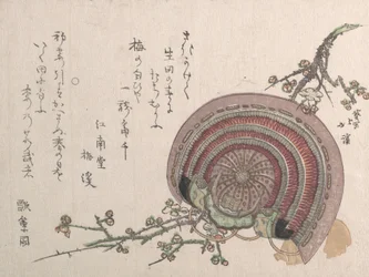 Helmet and Plum Blossoms
