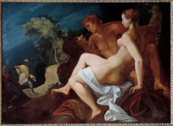 Angelique and Medor Illustration for 