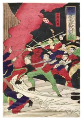 Night attack of the Kagoshima Insurgents