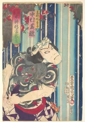 Imaginary Portrait, Shuihuzhuan of Stage: Tōryūdai - Actor Nakamura Shikan plays Suekichi