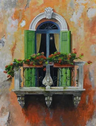 French Balcony, Aix-en-Provence, France, 2024