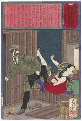A Wicked Foreigner Refuses to Pay a Young Prostitute