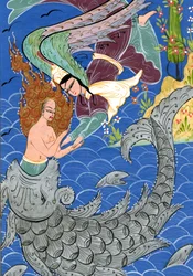 Jonah and the giant fish