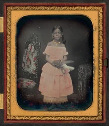 Portrait of a Girl, Possibly Josephine Folks