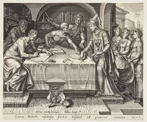 Jezebel Sealing the Forged Letters