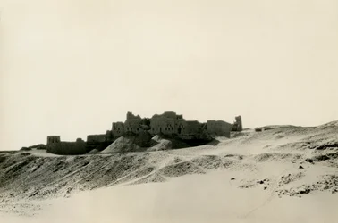 Monastery of St Simeon, Seen from North, Aswan, Egypt
