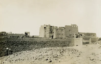 Monastery of St Simeon, Seen from Outside from East, Aswan, Egypt