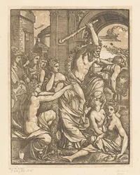 Greed Driven from the Temple of the Muses