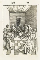 Jewish Oath from the Laienspiegel, Augsburg