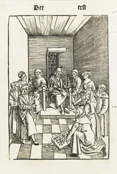 Jewish Oath from the Laienspiegel, Augsburg, 1509