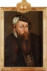 Portrait of the King Gustav I of Sweden