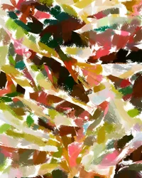 Vibrant Abstract Brushstrokes