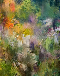Vibrant Garden Abstract