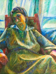 Plastic Synthesis - Seated Person