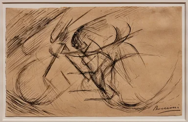 Studies for Dynamism of a Cyclist