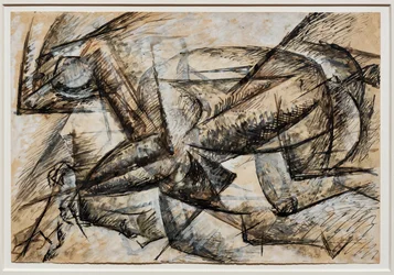 Studies for Dynamism of a Cyclist