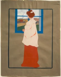 Woman at a Window (Autumn)