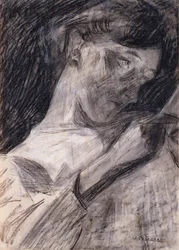 Young Woman Reading Ines