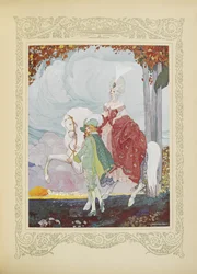 The page took the princess