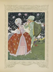 What! A page, cried the Princess, a page has the audacity to tell me he loves me!, illustration from 