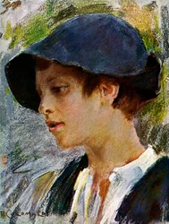 A Roman Shepherd, 1908-1909