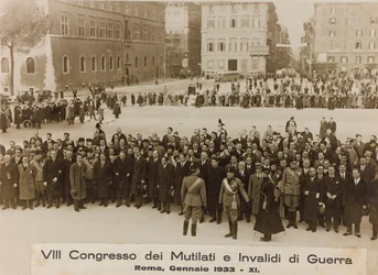 VIII Congress of Maimed and Invalids of War - Rome, January 1933 - 11